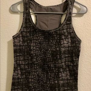 Yummy By Heather Thomson, Snake Print Shaping Tank. Size-Medium.